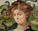 Portrait painting of Helena Sulima, actress as Gorgon - Jacek Malczewski — artwork view