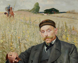 Portrait Painting of Wacław Karczewski - Jacek Malczewski — artwork view