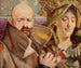 Self-portrait with my wife - Jacek Malczewski — artwork view