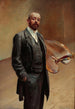 Self-portrait with palette - Jacek Malczewski — artwork view