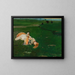 Girl of a shepherd in a meadow - Jacek Malczewski — framed artwork on a wall