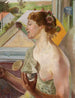 Soap Bubbles Woman with a Cup - Jacek Malczewski — artwork view