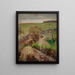 Spring Landscape Painting of the Countryside - Jacek Malczewski — framed artwork on a wall