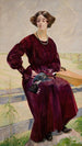 La Chanson Finie, Portrait of Ra Aleksandrowicz - Jacek Malczewski — artwork view