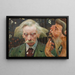 La Note inconnue - Jacek Malczewski — framed artwork on a wall
