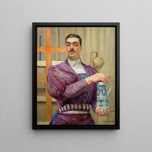 Young Poland - Jacek Malczewski — framed artwork on a wall