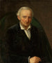Self-portrait painting - Jacenty Sachowicz — artwork view