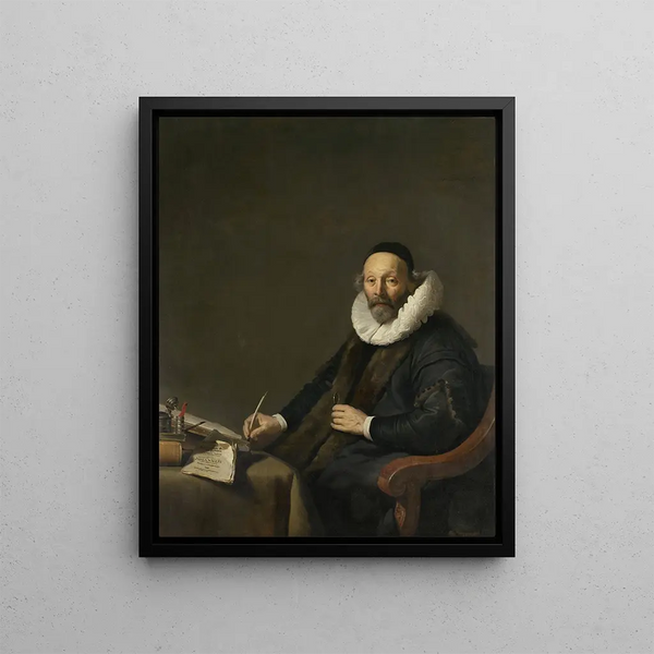 Johannes Wtenbogaert - Jacob Adriaensz. Backer — framed artwork on a wall