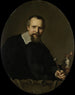 Portrait painting of Johannes Lutma - Jacob Adriaensz. Backer — artwork view
