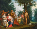 Saint Jean-Baptiste prêchant - Jacob Andries Beschey — artwork view