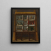Petronella Oortman's Dollhouse - Jacob Appel — framed artwork on a wall