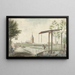 View of Naarden - Jacob Bolten — framed artwork on a wall