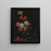 Still Life with Flowers - Jacob Campo Weyerman — framed artwork on a wall
