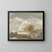 Evening Autumn and Water - Jacob Cats — framed artwork on a wall