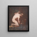 Narcisse - Jacob Christoph Le Blon — framed artwork on a wall