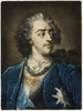 Portrait of Louis XV - Jacob Christoph Le Blon — artwork view