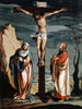 The Christ on the Cross between the Virgin and Saint John - Jacob Clauser Workshop — artwork view