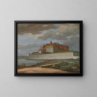 Landscape Painting - Jacob Coning — framed artwork on a wall