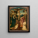 Calvaire - Jacob Cornelisz. van Oostsanen — framed artwork on a wall