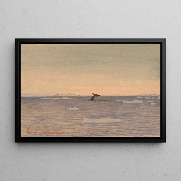 Titre inconnu 3 - Jacob Danielsen — framed artwork on a wall