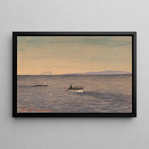 Unknown Title 9 - Jacob Danielsen — framed artwork on a wall