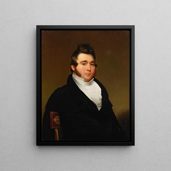 Monsieur Longnecker - Jacob Eichholtz — framed artwork on a wall