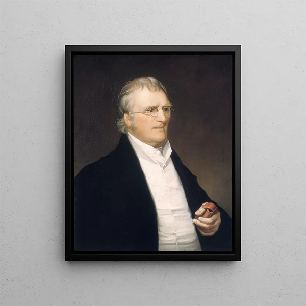 Samuel Humes - Jacob Eichholtz — framed artwork on a wall