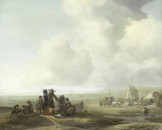View of the Beach - Jacob Esselens — artwork view