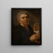 L'évangéliste Luc coupant sa plume - Jacob Gerritsz. Cuyp — framed artwork on a wall