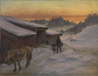 A farm in Lysaker - Jacob Glersen — artwork view