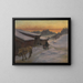 A farm in Lysaker - Jacob Glersen — framed artwork on a wall