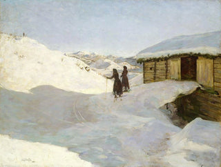 Winter in Vgsli in Telemark - Jacob Glersen — artwork view