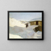 Winter in Vgsli in Telemark - Jacob Glersen — framed artwork on a wall