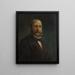Self-portrait - Jacob Hart Lazarus — framed artwork on a wall