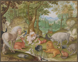 Orphée charmant les animaux - Jacob Hoefnagel — artwork view