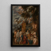 Allegory of the Poet - Jacob Jordaens — framed artwork on a wall