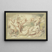 Bacchanale - Jacob Jordaens — framed artwork on a wall