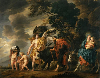 Flight of the Holy Family into Egypt - Jacob Jordaens — artwork view