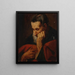 Head of a bearded man, perhaps an apostle - Jacob Jordaens — framed artwork on a wall