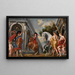 Levade - Jacob Jordaens — framed artwork on a wall