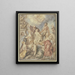 Martyre de saint Quirin de Malmedy - Jacob Jordaens — framed artwork on a wall