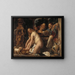 Susanne et les vieillards - Jacob Jordaens — framed artwork on a wall