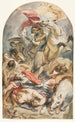 La Conversion de Saul avec cavalier et bannière - Jacob Jordaens — artwork view