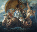 La Sainte Famille avec divers personnages et animaux dans une barque - Jacob Jordaens — artwork view