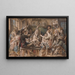 The King Drinks - Jacob Jordaens — framed artwork on a wall
