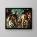 The musical contest between Apollo and Pan - Jacob Jordaens — framed artwork on a wall
