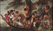 L'Argent du tribut Painting Pierre trouvant la pièce d'argent dans la bouche du poisson aussi appelé Le Bac pour Anvers - Jacob Jordaens — artwork view
