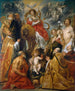 La vénération de l'Eucharistie - Jacob Jordaens — artwork view