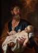 Joseph with the Child Jesus - Jacob Leyssens — artwork view