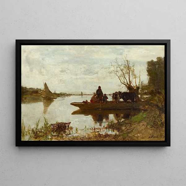 Bac - Jacob Maris — framed artwork on a wall